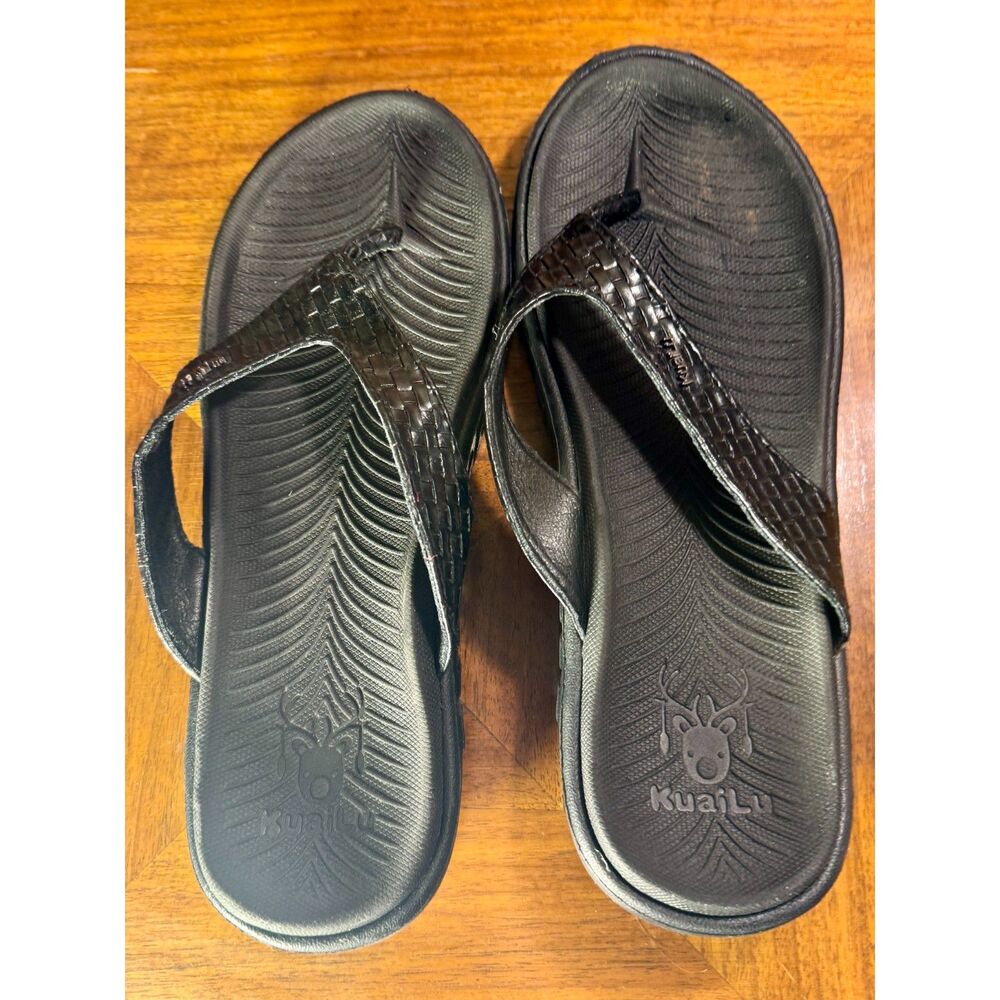 KuaiLu Flip Flop Sandal Slippa Lightweight Waterproof Comfort Padded W9